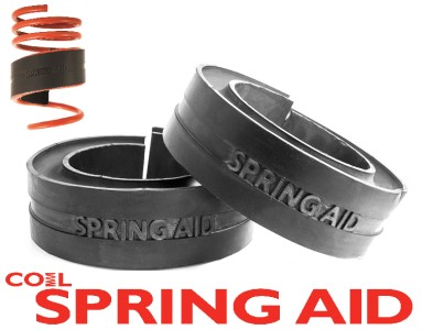 18-25mm Gap auto de suspensión de muelles de espiral assistors Heavy Duty Rubber Remolque 1 Par