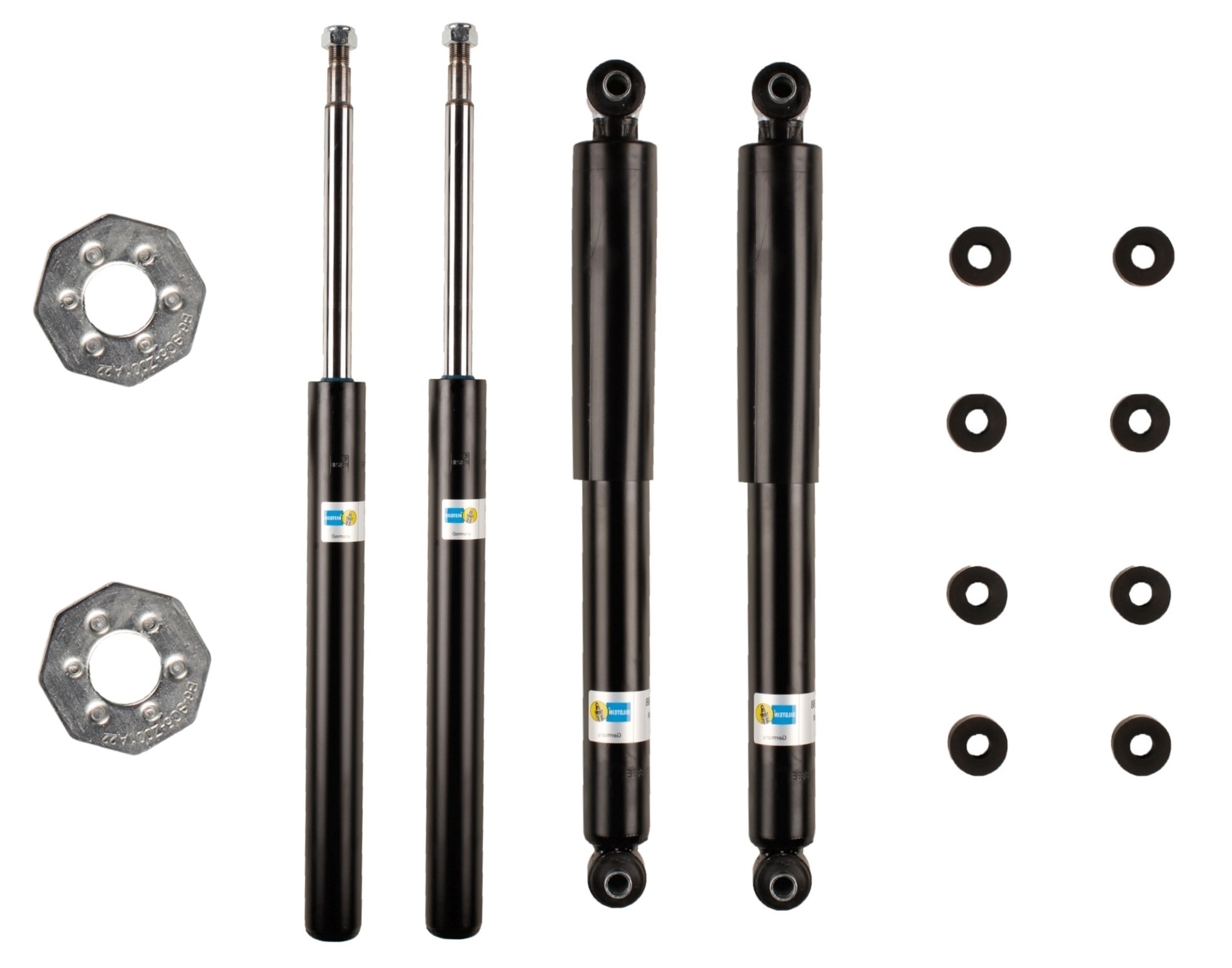 4x Bilstein B4 Front & Rear Shock Absorbers For VOLVO 740 744 86-92 2.3 Turb 21-030543, 19-019888