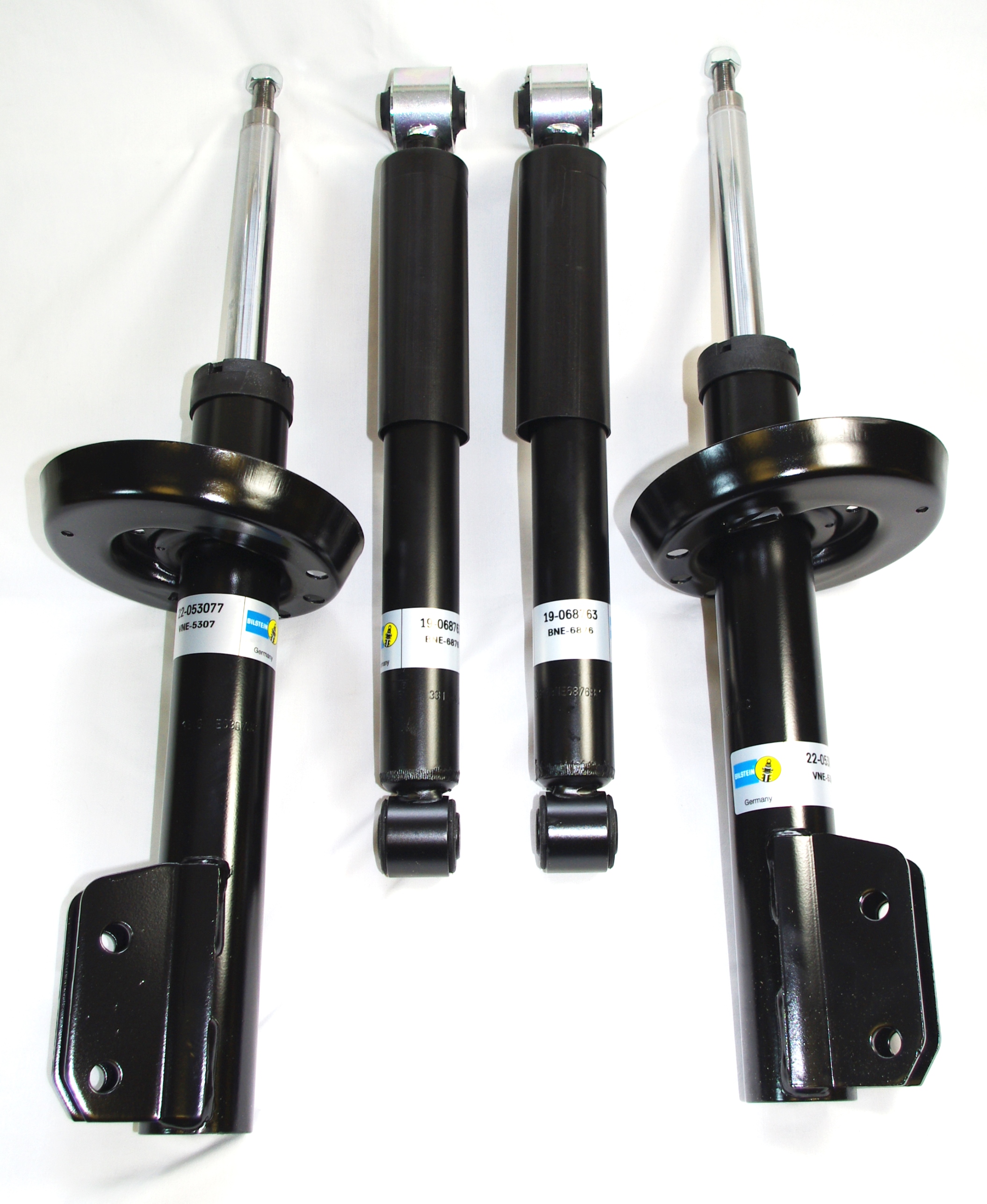 Bilstein B4 4x Shock Absorbers set For Vauxhall ASTRA G Mk4 Coupe 00- 1.8 16V 22-053077, 22-053060, 19-068756