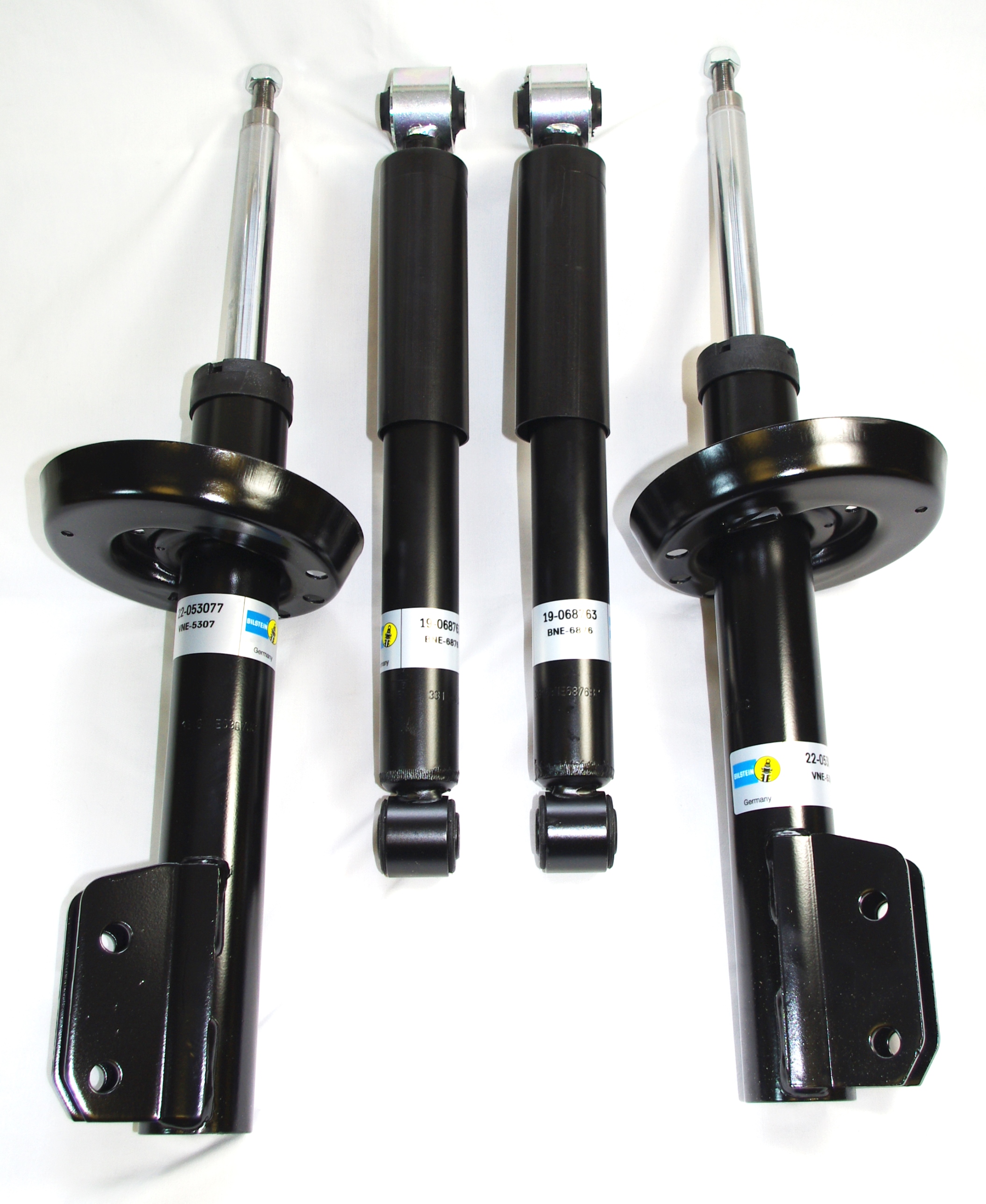 4x Bilstein B4 Front & Rear Shock Absorbers For VAUXHALL ASTRA G Mk4 98- 2.0 22-053077, 22-053060, 19-068756
