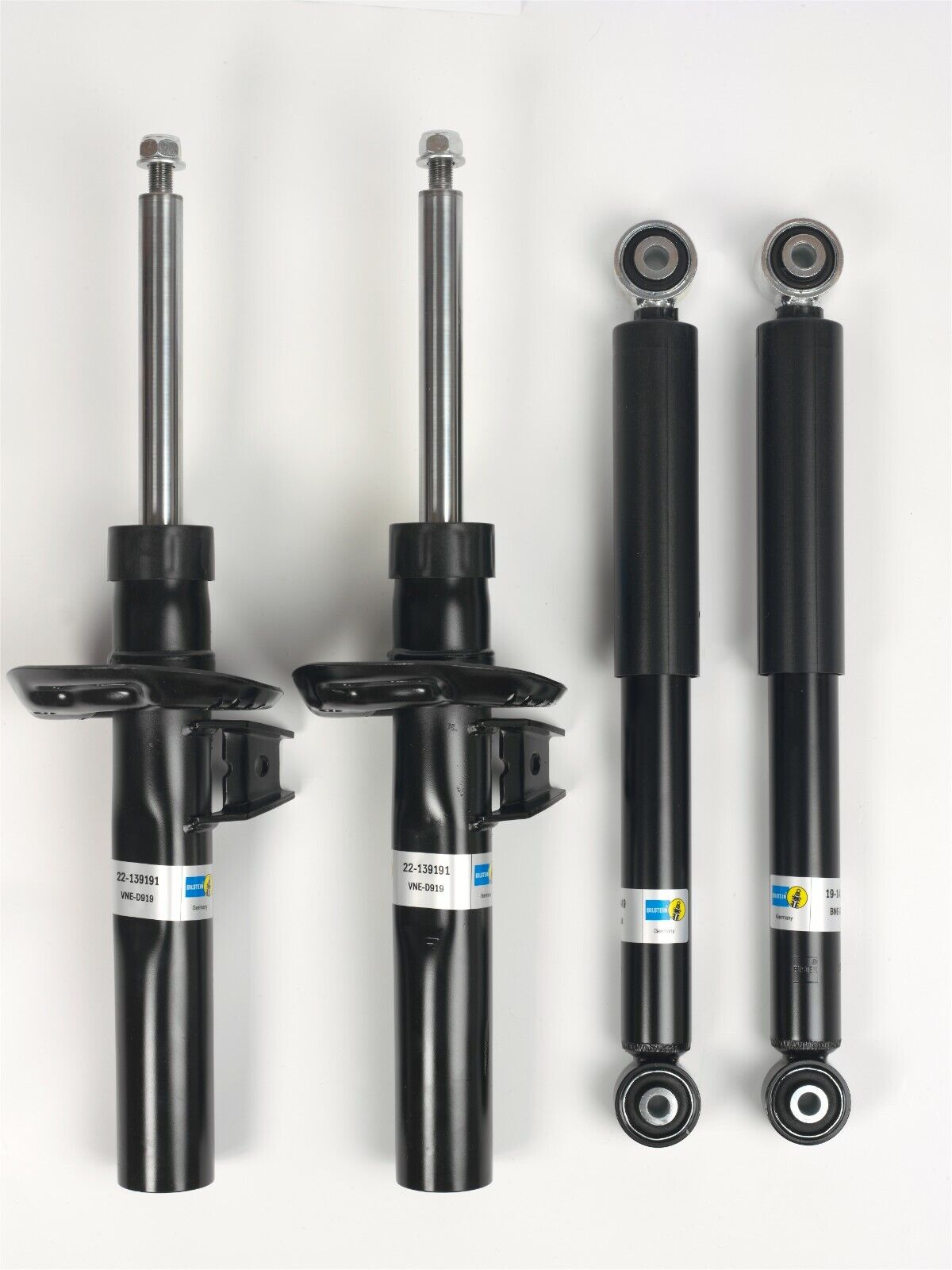 Bilstein 4x B4 Shock Absorbers Damper Set For Lowered for VW Caddy Mk3/4 Models 22-139191, 19-344355