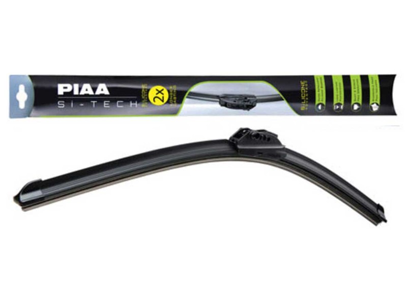 PIAA Si-Tech Front Wiper Single Blade - Silicone, Longer Lasting / 475mm 19