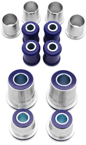 Toyota Hilux 4WD 88-05 Front Lower & Upper Arm Bush Kit - SuperPro - New Shells