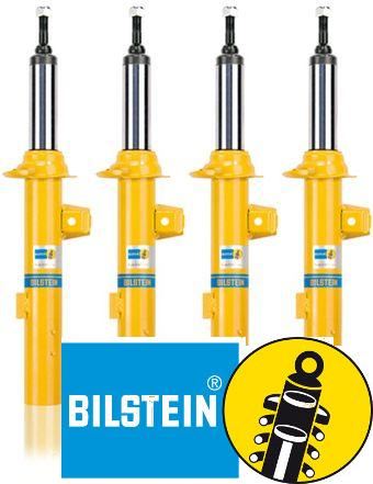 Bilstein 4x B8 Full Kit Shortened Shock Absorbers 35-124115 35-124122 24-104937