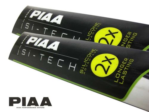 PIAA Si-Tech Front Wiper Blades Set - Silicone, Longer Lasting / 400mm; 550mm