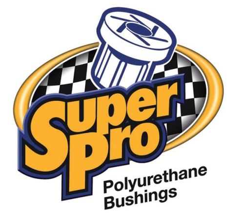 SuperPro Polyurethane Rear Leaf Spring Front Car Pin Kit High Stability FSP-001K