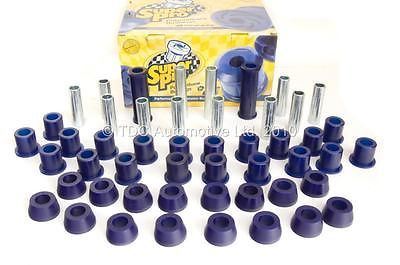 SuperPro Polyurethane Front And Rear Spring Car Bush All Bundle Kit KIT0041AK