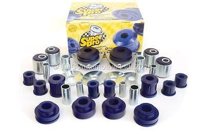 SuperPro Poly Radius Arm's , Panhard Rod Bush Kit Castor Correction KIT0042ADJK