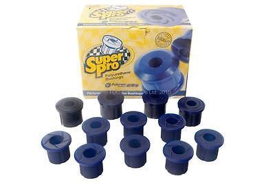 SuperPro Polyurethane Rear Spring Car Bush Bundle Kit All 2WD Only KIT0074K