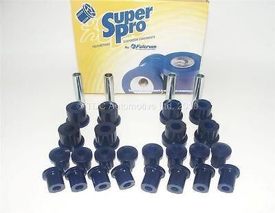 SuperPro Polyurethane Front , Rear Suspension Car Bush Kit Bundle KIT0089K