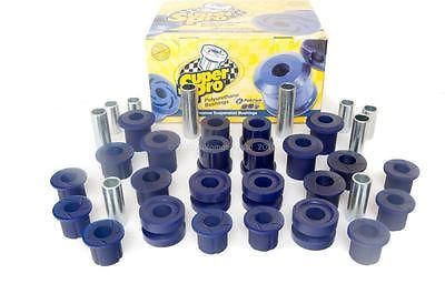 SuperPro Polyurethane Front , Rear Control Arm , Leaf Spring Bush Kit KIT5147K