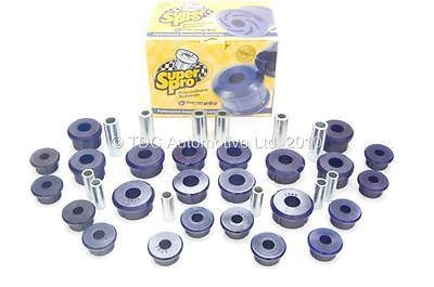 SuperPro Polyurethane Front , Rear Control , Trailing Arm Car Bush Kit KIT5158K