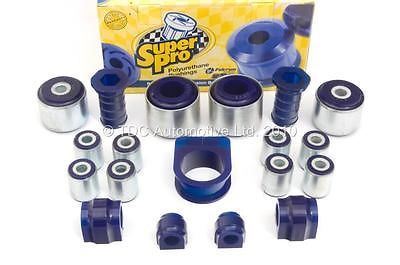 SuperPro Poly Front and Rear Suspension Car Bush Kit High Stability KIT5169K