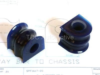 SuperPro Polyurethane Front 22mm ARB Car Anti Roll Sway Bar Bush Kit SPF1617-22K