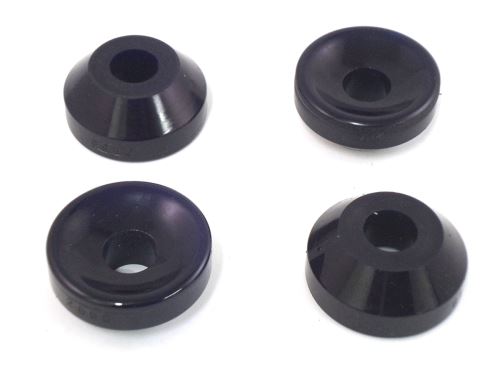 SuperPro Poly Rear Shock Absorber Lower Bush Kit Cup Style OE Quality SPF2656K