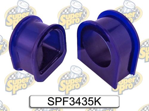 SuperPro Polyurethane Front Power Steering Rack Mounts Car Bush Kit SPF3435K