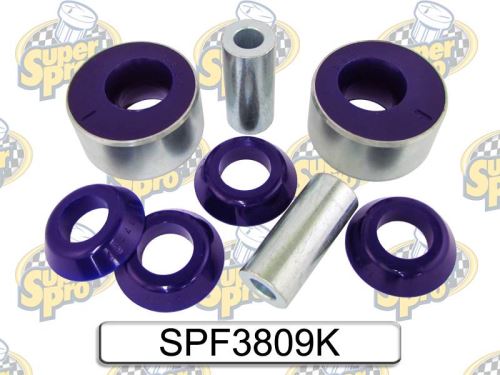 SuperPro Poly Front Lower Control Arm Rear Car Bush Kit Double Offset SPF3809K