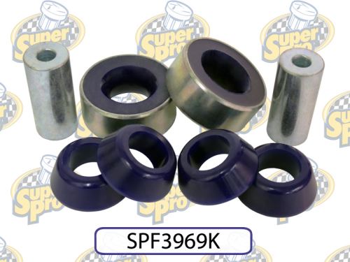 SuperPro Poly Front Lower Control Arm Rear Car Bush Kit Double Caster SPF3969K