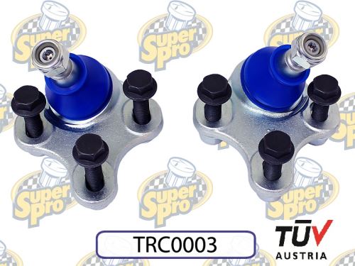 SuperPro Roll Centre Adjusting Front Ball Joint Kit Slotted Mount Plate TRC0003