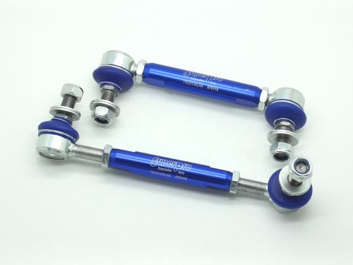 PAIR SuperPro Antiroll/Sway Bar Universal Adjustable Drop Links 10mm x 160-205mm