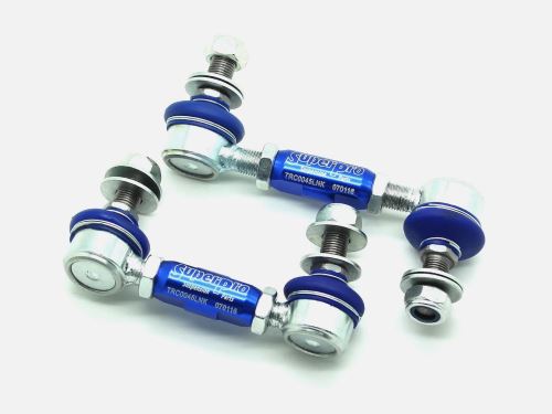 PAIR SuperPro Antiroll/Sway Bar Universal Adjustable Drop Links 10mm x 100-120mm