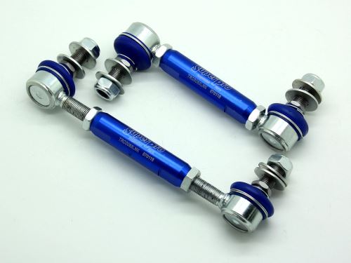 PAIR SuperPro Antiroll/Sway Bar Universal Adjustable Drop Links 10mm x 140-185mm