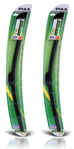 PIAA Si-Tech Front Aero Flat Wiper Blade Set - Silicone 16 "/ 400mm 20 "/ 500mm