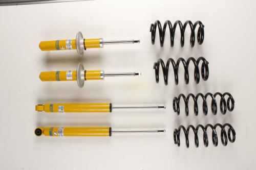 Bilstein B12 Kit Front & Rear B8 Shocks & Eibach Spring Set 46-189776