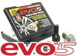 For BMW Mini (07on) 'Black' Evo Mk5 Locking Wheel Bolt Set - Fit The Best!