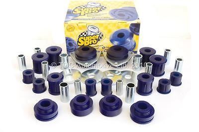 For Range Rover Classic 86on Front & Rear Suspension Arm Bush Kit SuperPro Poly