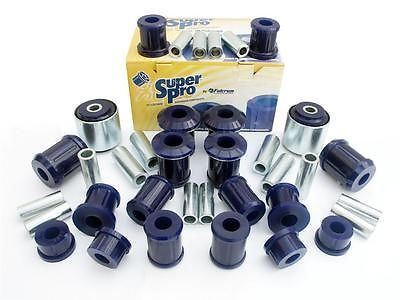 Toyota Hilux 4WD 88-05 Front Lower & Upper Arm Bush Kit - SuperPro - New Shells