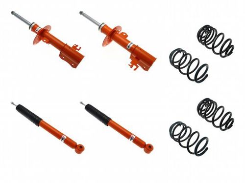 KONI STRT Kit Front + Rear Shock Absorber + Lowering Spring Set