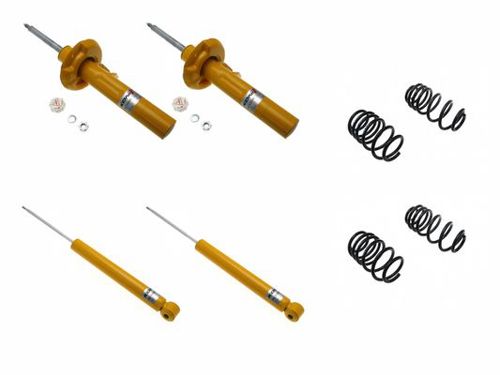 KONI Sport Kit Front + Rear Shock Absorber + Lowering Spring Set