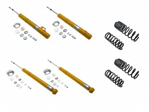 KONI Sport Kit Front + Rear Shock Absorber + Lowering Spring Set