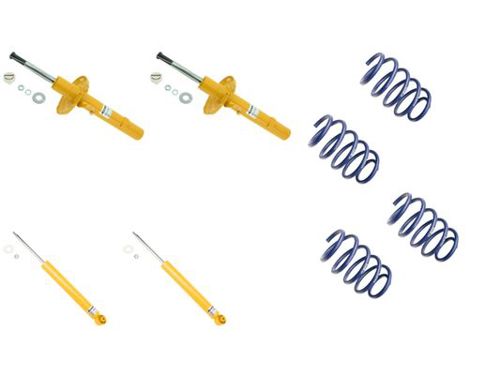 KONI Sport Kit Front + Rear Shock Absorber + Lowering Spring Set