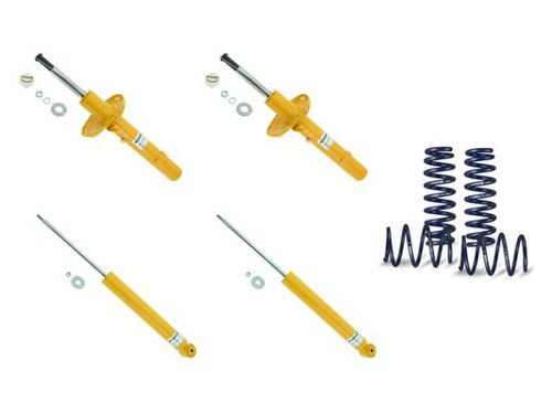 KONI Sport Kit Front + Rear Shock Absorber + Lowering Spring Set