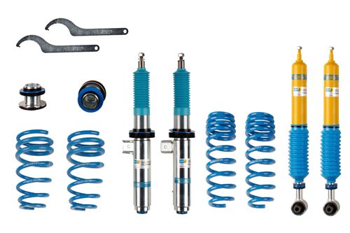 Bilstein B16 Adjustable Front + Rear Coilover Suspension Kit