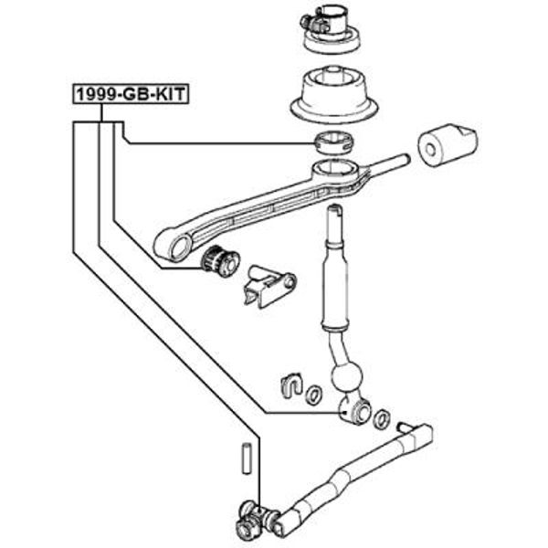 Gearlinkage Shift Selector Repair Kit For BMW E8X F2X E46 E9X F30 F80 E6X F10