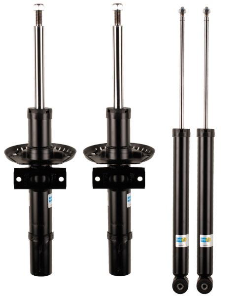 4x Bilstein B4 Front & Rear Shock Absorbers set For VW POLO (9N) 01-09 1.2