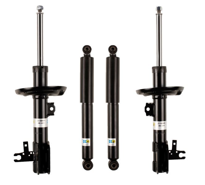 4x Bilstein B4 Front Rear Shock Absorbers For VAUXHALL VECTRA C MK2 1.9 CDTI 16V