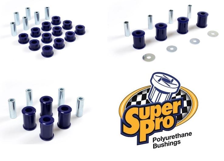 SuperPro Polyurethane Rear Suspension Arm Car Bush Kit High Quality KIT5127RAK