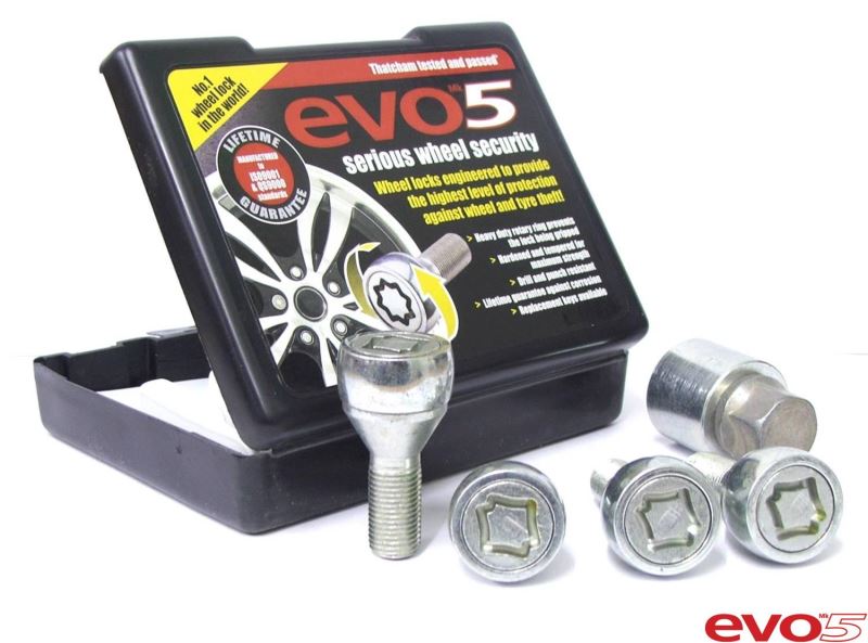 Lotus Elise Series 2 (01on) Evo Mk5 Locking Wheel Bolt Set - Fit The Best!