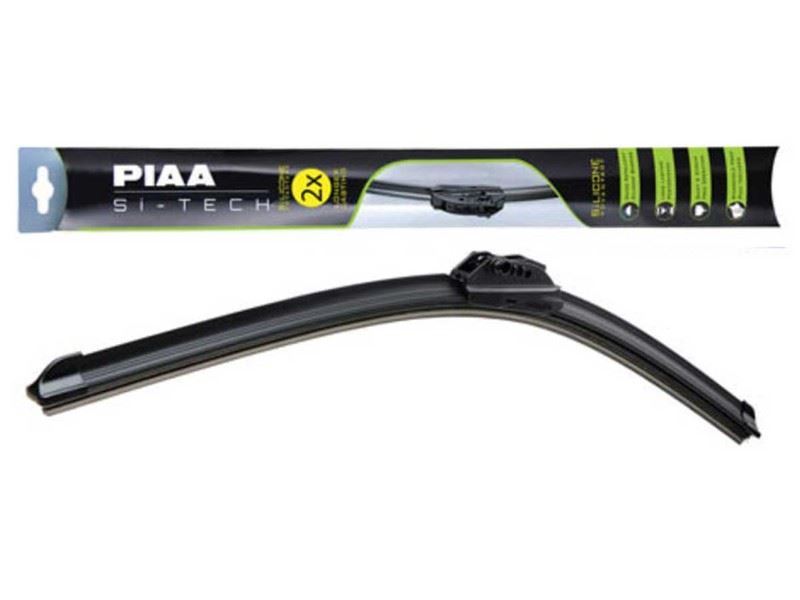 PIAA Si-Tech Front Wiper Single Blade - Silicone, Longer Lasting / 475mm 19"