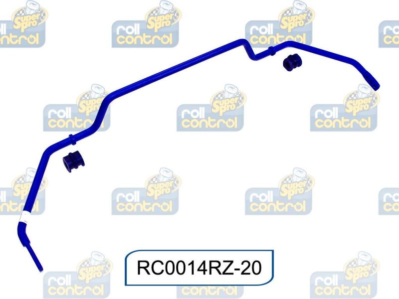 SuperPro Polyurethane 20mm Rear 3 Position Blade Adjustable Sway Bar RC0014RZ-20