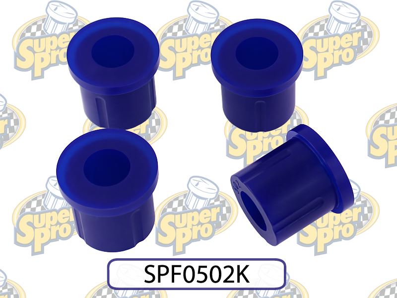 SuperPro Poly Front / Rear Spring Rear Eye Bush Kit High Performance SPF0502K