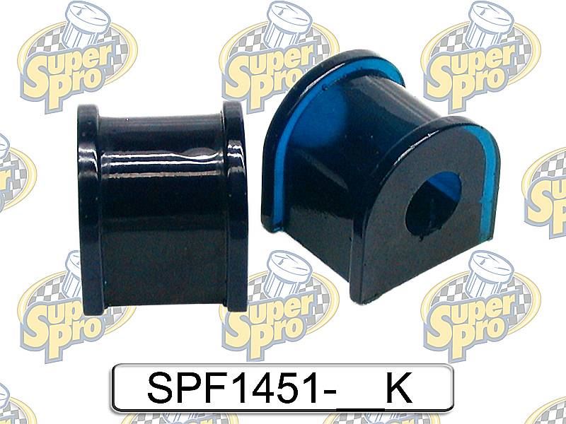 SuperPro Poly Front 25mm Car Anti Roll Bar Inner Mounting Bush Kit SPF1451-25K