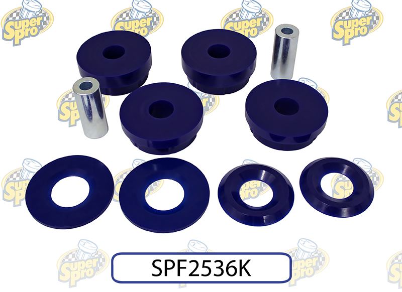 SuperPro Poly Rear Trailing Arm Front Car Bush Kit High Performance SPF2536K