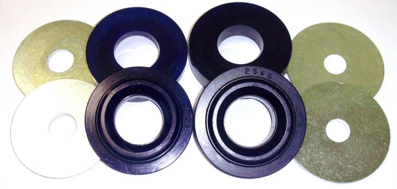 SuperPro Poly Rear Lower Differential Front Car Bush Supplement Kit SPF2546K