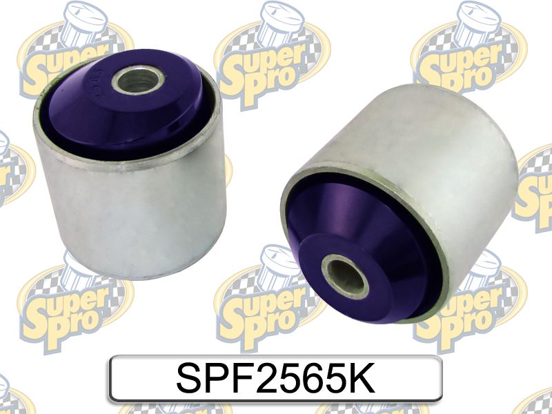 SuperPro Poly Front Strut Bar to Chassis Mounting Car Bush Kit 2 Offset SPF2565K