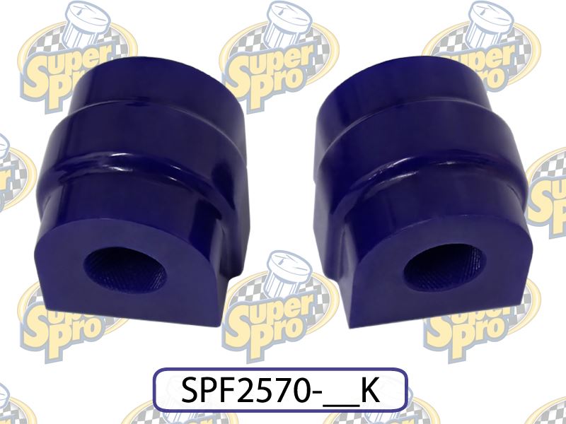 SuperPro Polyurethane 16mm Rear Sway Bar Mount Car Bushing Kit SPF2570-16K